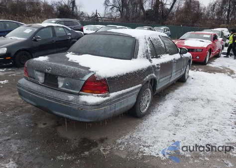 2001 Ford Crown Victoria Lx from USA, damaged, VIN 2FAFP74WX1X148842